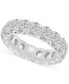 Фото #1 товара Diamond Oval-Cut Eternity Band (5 ct. t.w.) in 14k Gold (Also in Platinum)