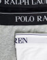 Фото #4 товара Polo Ralph Lauren 3 pack trunks in multi