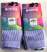 Фото #6 товара CROCS 3-PACK ADULT FLIP FLOP CUT BLUE/ PURPLE CREW SOCKS SIZE S, M New