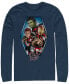 Marvel Men's Avengers Endgame Geometric Group, Long Sleeve T-shirt M - фото #1