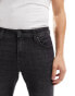 Jack & Jones Intelligence Pete skinny carrot fit jean in washed black