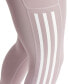 ფოტო #14 პროდუქტის Women's Optime Moisture-Wicking 3-Stripe 7/8 Leggings