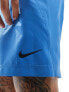 Nike Training Dri-Fit Form 7inch shorts in blue