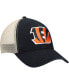 Фото #4 товара Men's Black Cincinnati Bengals Flagship MVP Snapback Hat