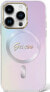 Guess Guess GUHMP15XHITSU iPhone 15 Pro Max 6.7" fioletowy/purple hardcase IML Iridescent MagSafe