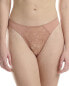 Фото #1 товара Wolford Straight Laced Thong Women's