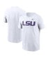 Фото #1 товара Men's Heather Gray LSU Tigers Primetime Evergreen Logo T-Shirt