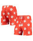 Фото #1 товара Men's Orange Clemson Tigers Flagship Allover Print Jam Shorts