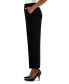 Фото #2 товара Petite Stretch-Crepe Pull-On Mid-Rise Ankle Pants