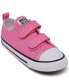 Toddler Girls Chuck Taylor All Star 2V Ox Stay-Put Closure Casual Sneakers from Finish Line