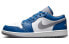 Кроссовки Air Jordan 1 Low "True Blue" 553558-412