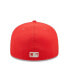 ფოტო #2 პროდუქტის Men's Red Pittsburgh Pirates Lava Highlighter Logo 59FIFTY Fitted Hat