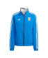 Фото #1 товара Свитшот Adidas женский синий для сборной Италии Антем с полной молнией (reversible)