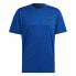 Футболка с коротким рукавом мужская Aeroready Designed To Move Adidas Синий