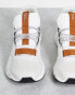 On Running Cloudnova trainers in white and brown