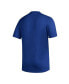 Фото #3 товара Men's Royal Kansas Jayhawks AEROREADY Pregame T-shirt