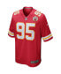 Фото #3 товара Men's Chris Jones Red Kansas City Chiefs Game Jersey