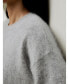 ფოტო #2 პროდუქტის Women's Brushed Cashmere Pullover Sweater for Women