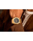 ფოტო #4 პროდუქტის Eco-Drive Men's Chronograph Modern Axiom Gold-Tone Stainless Steel Bracelet Watch 43mm