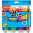 Фото #2 товара Цветные карандаши Maped Duo Color' Peps Разноцветный 24 Предметы Двойной (12 штук)