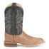 Фото #1 товара Justin Boots Moseley Ostrich Embroidered Square Toe Cowboy Mens Brown Casual Bo