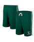 Фото #1 товара Men's Green Michigan State Spartans Thunder Slub Shorts