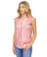 Women's Iridescent Pleated Top