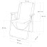 AKTIVE Fixed Folding Chair 53x44x76 cm