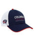 Фото #1 товара Men's Navy Columbus Blue Jackets Authentic Pro Rink Trucker Adjustable Hat