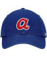 Фото #3 товара Men's Royal Atlanta Braves 1972 Logo Cooperstown Collection Clean Up Adjustable Hat