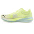 Фото #3 товара Puma Deviate Nitro Elite Racer Running Womens Yellow Sneakers Athletic Shoes 37