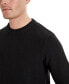 Фото #3 товара Men's Slim Fit Popcorn Crewneck Sweater