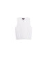 ფოტო #1 პროდუქტის Little Girls Cathy Cream Fine Yarn Eyelet Sweater Tank