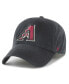 Фото #1 товара Men's Black Arizona Diamondbacks Franchise Logo Fitted Hat