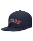 ფოტო #1 პროდუქტის Men's Navy Houston Astros Evergreen Performance Fitted Hat