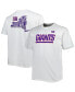 Men's White New York Giants Big and Tall Hometown Collection Hot Shot T-shirt