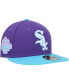 ფოტო #2 პროდუქტის Men's Purple Chicago White Sox Vice 59FIFTY Fitted Hat