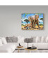 Фото #3 товара Howard Robinson 'Elephants And Giraffes' Canvas Art - 19" x 14" x 2"