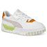 Фото #4 товара Puma Cali Dream Platform Womens Orange, White Sneakers Casual Shoes 38311209