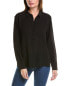 Фото #1 товара Eileen Fisher Classic Collar Silk Shirt Women's