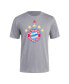Men's Gray Bayern Munich Three-Stripe T-shirt