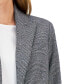 ფოტო #5 პროდუქტის Women's Plaid One-Button Notch-Collar Pantsuit