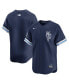 ფოტო #1 პროდუქტის Nike Men's Navy Kansas City Royals City Connect Limited Jersey