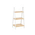 Bathroom Shelves White Natural Bamboo Pine 40,3 x 81,5 x 30 cm