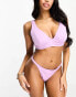 Фото #8 товара Peek & Beau Fuller Bust Exclusive underwire bikini top in lilac