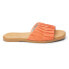 Фото #1 товара BEACH by Matisse Viva Flat Womens Orange Casual Sandals VIVA-831