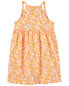 Фото #15 товара Платье для малышей Carterʻs Toddler Floral Tank Dress.