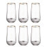 Фото #2 товара Longdrinkglas TOUCH OF GOLD (6er-Set)