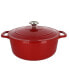 French Enameled Cast Iron 3.25 Qt. Round Dutch Oven