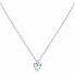 Romantic Tesori Heart Silver Necklace SAIW158